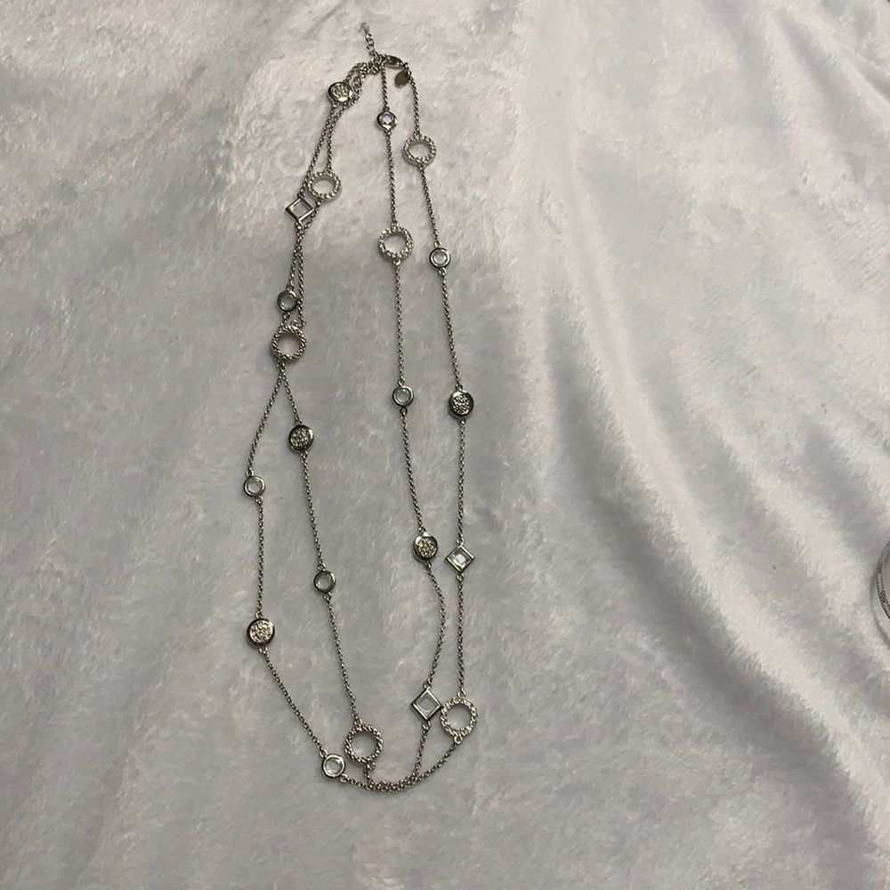 Silver Rhodium necklace by Lia Sophia
